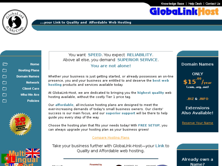 www.globalink-host.com