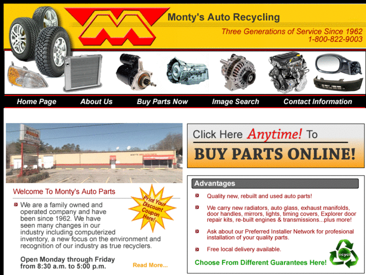 www.montysautoparts.com