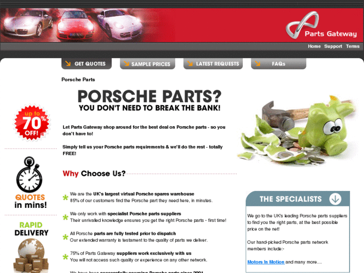 www.porschepartsgateway.co.uk