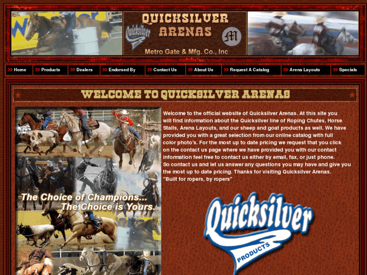 www.quicksilverarenas.com