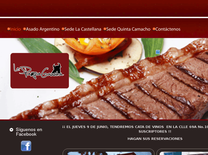 www.restaurantelapampagaucha.com