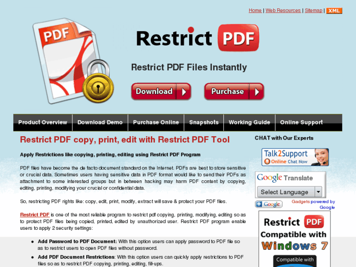 www.restrictpdf.com