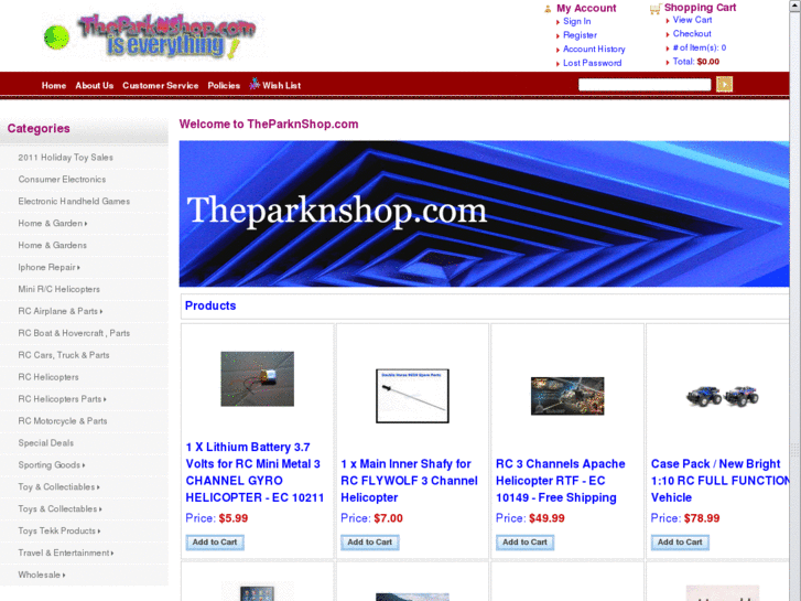 www.theparknshop.com