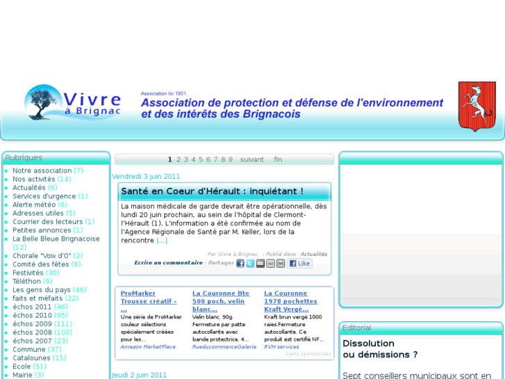 www.vivreabrignac.com