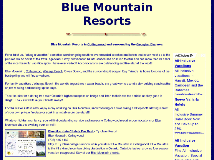 www.bluemountainresorts.net