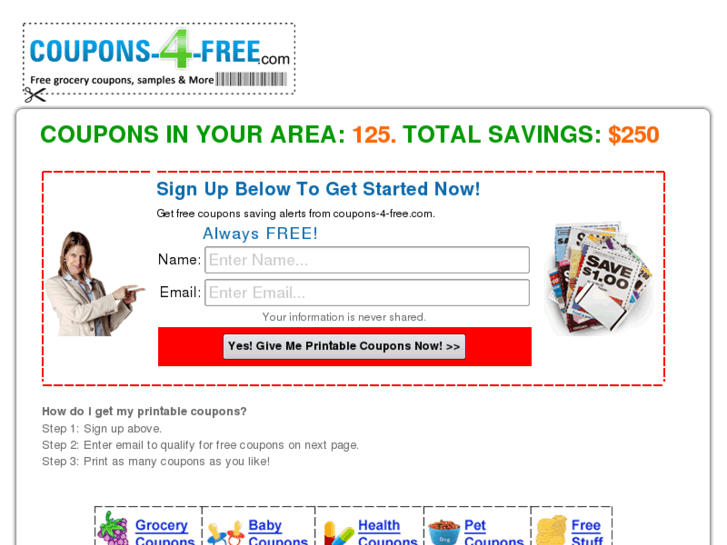 www.coupons-4free.com