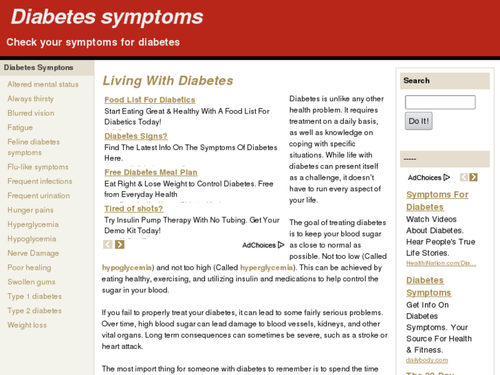 www.diabetessympton.com