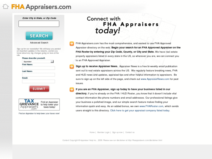 www.fhaappraisers.com