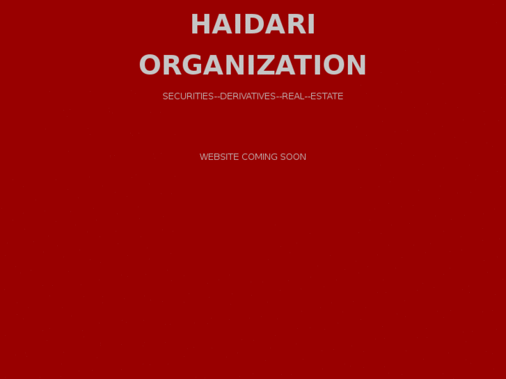 www.haidariorganization.com