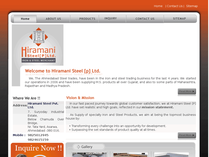 www.hiramanisteel.com