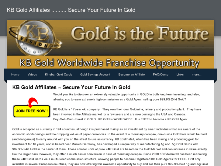 www.kbgoldaffiliates.info