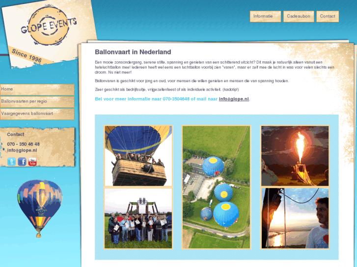 www.luchtballonvaart.nl