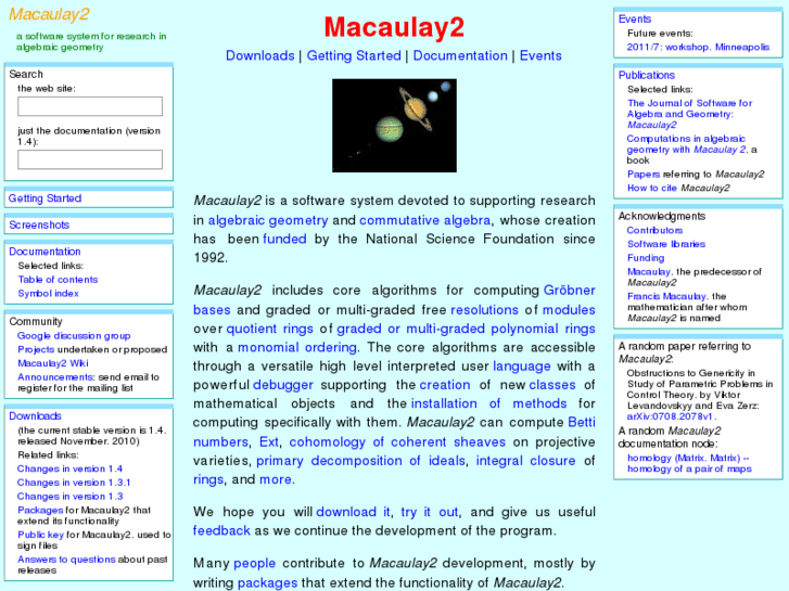 www.macaulay2.com