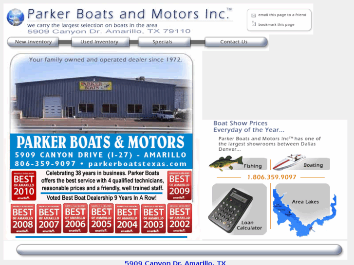 www.parkerboatstexas.com