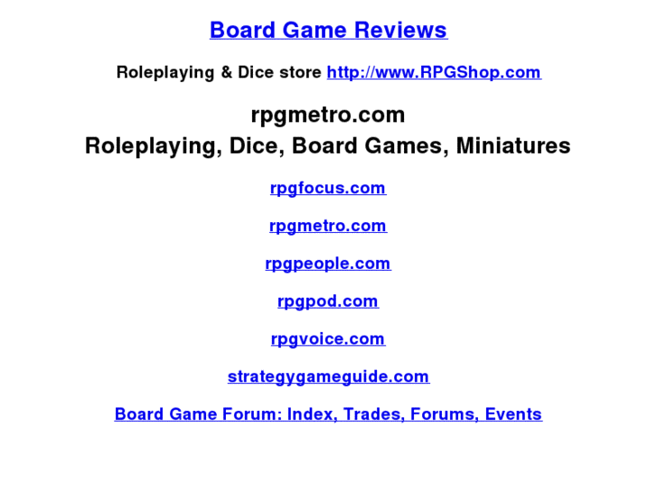 www.rpgmetro.com