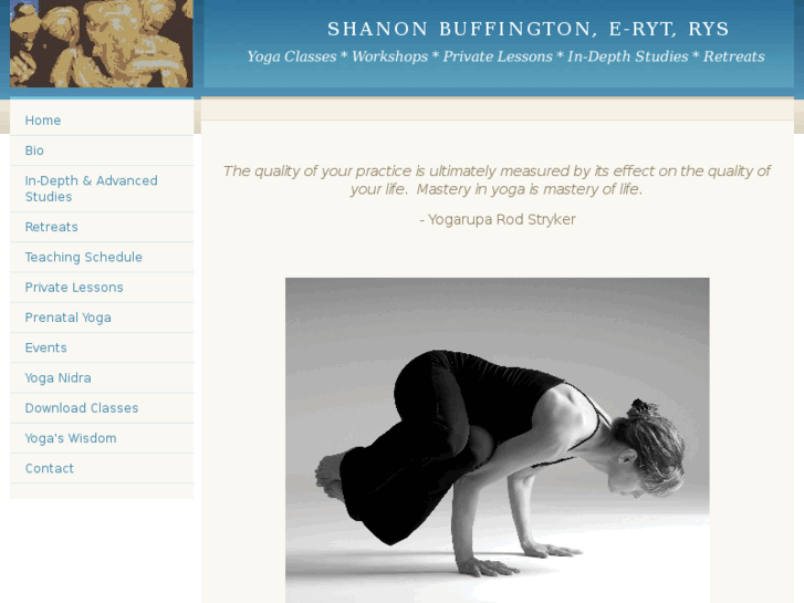 www.shanonbuffingtonyoga.com