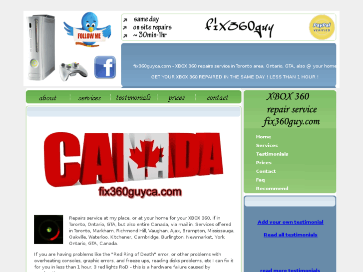 www.xbox360repaircanada.com