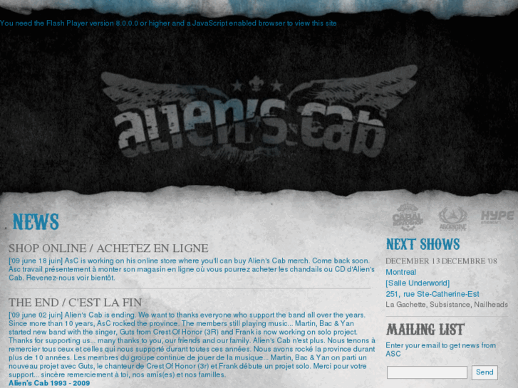 www.alienscab.com