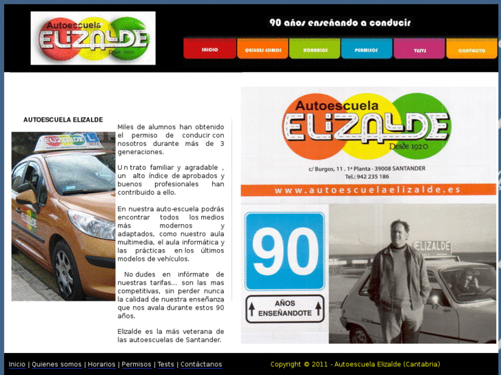 www.autoescuelaelizalde.es