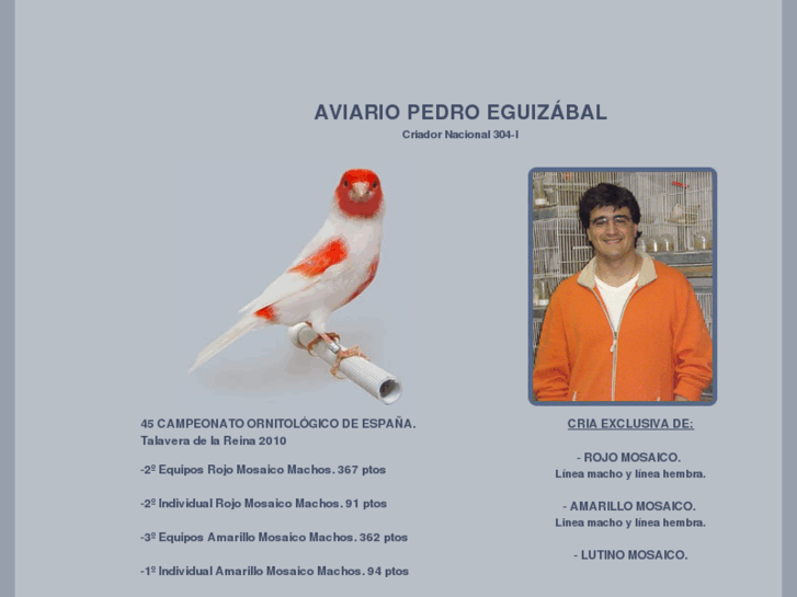 www.aviariopedroeguizabal.com