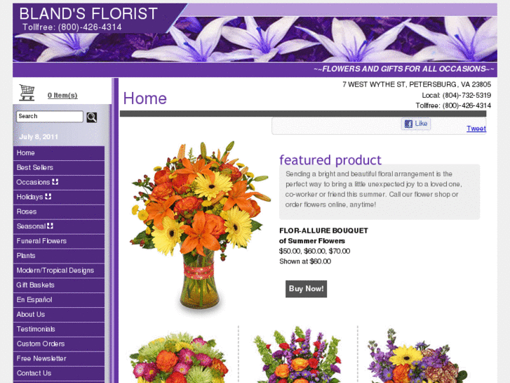 www.blandsflorist.com