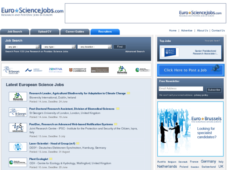 www.europeansciencejobs.com