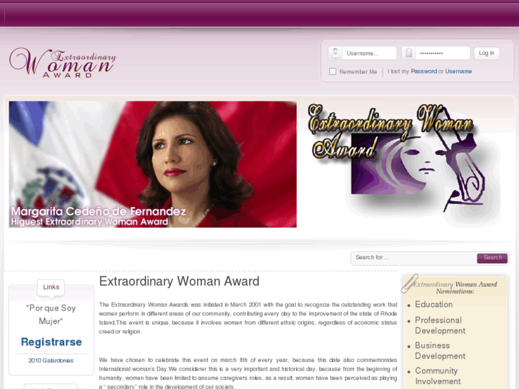 www.extraordinarywomanaward.org