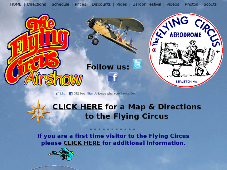 www.flyingcircusairshow.com