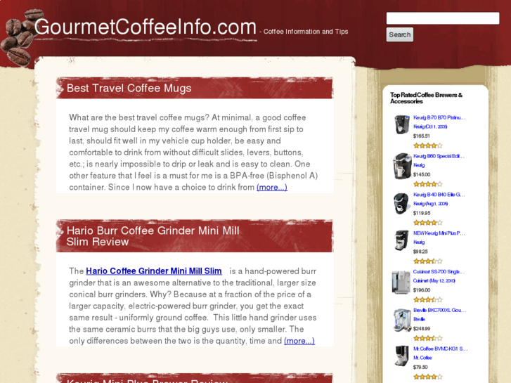 www.gourmetcoffeeinfo.com