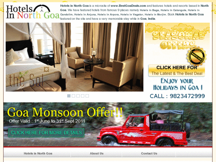 www.hotelsinnorthgoa.com