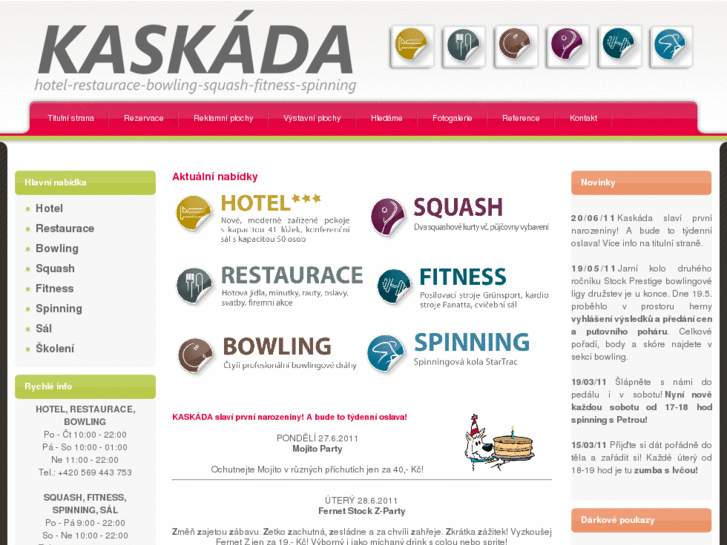 www.kaskadaledec.cz