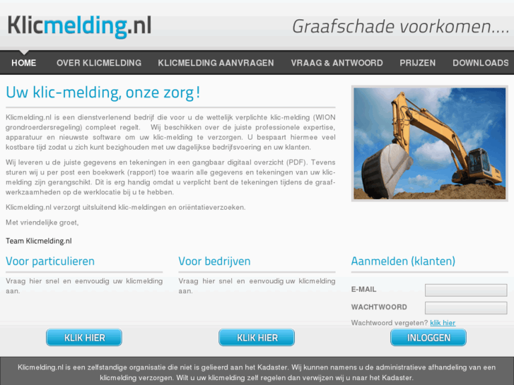 www.klicmelding.biz