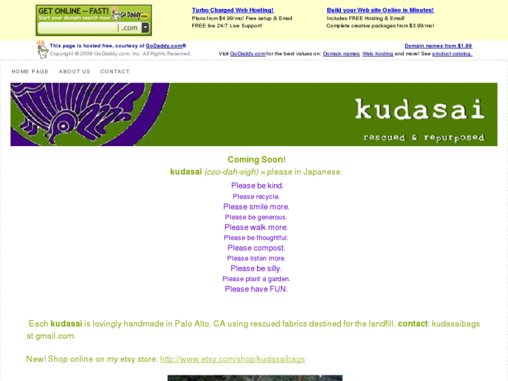 www.kudasaibags.com