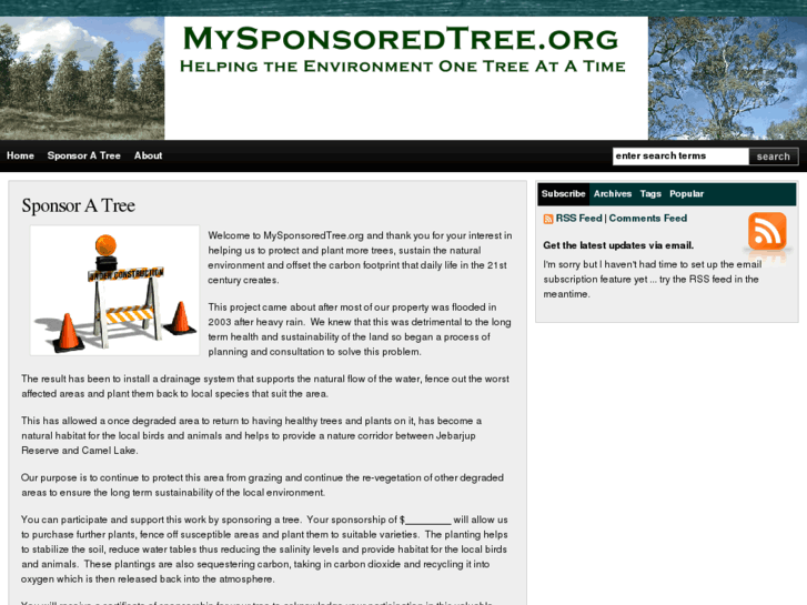 www.mysponsoredtrees.org