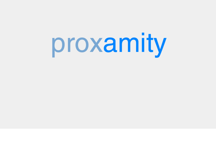 www.proxamity.com