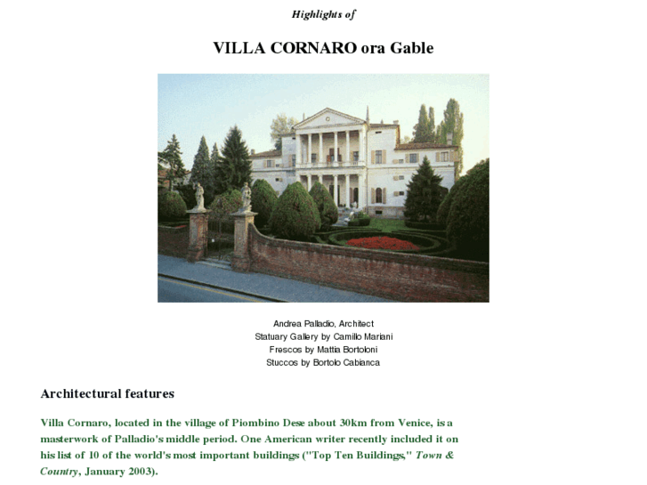 www.villacornaro.com