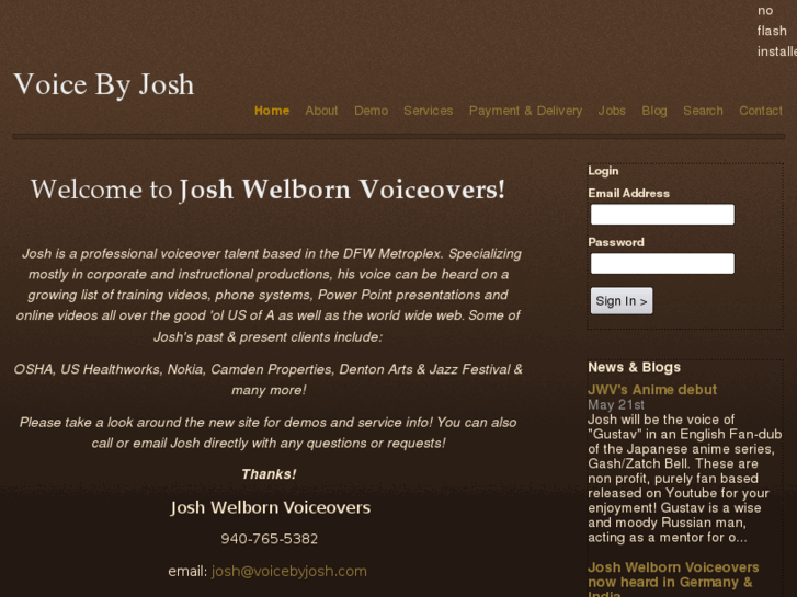 www.voicebyjosh.com