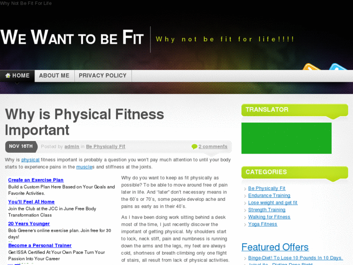 www.wewantfitness.com