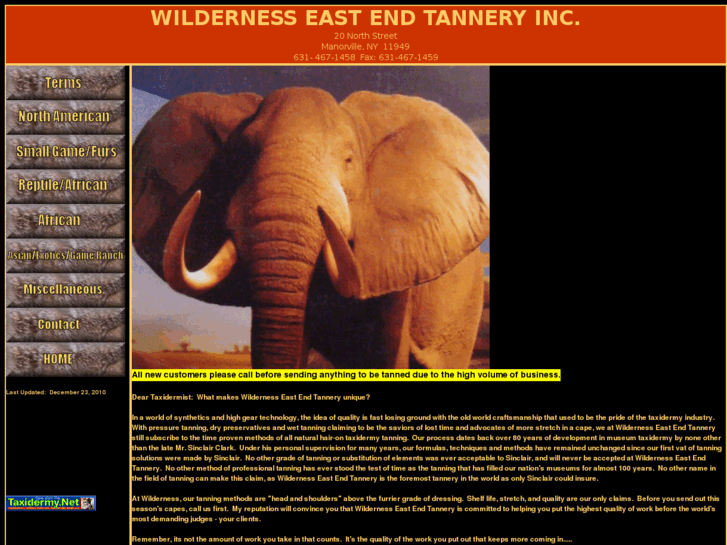 www.wildernesseastendtannery.com