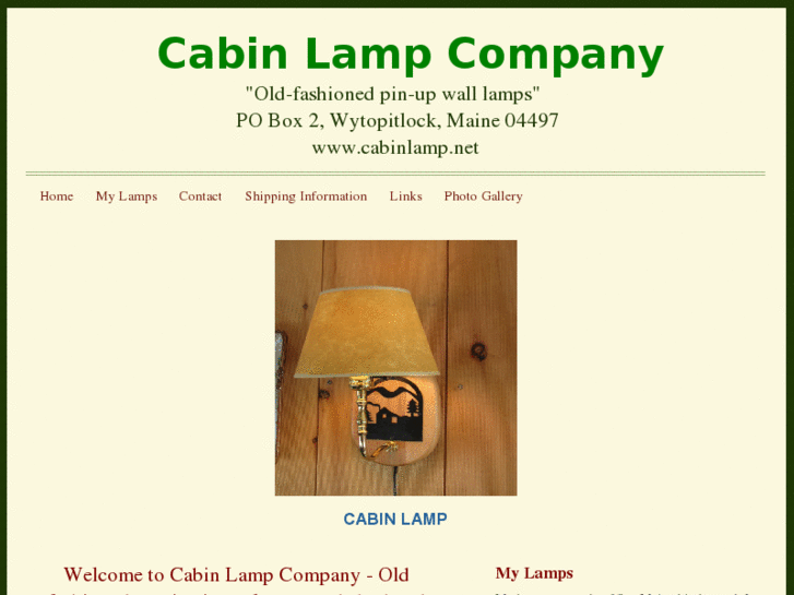 www.cabinlamp.net