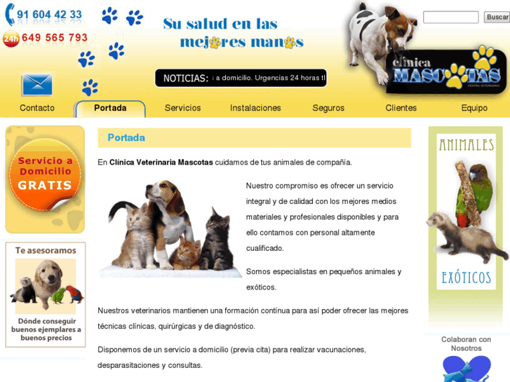 www.clinicamascotas.com