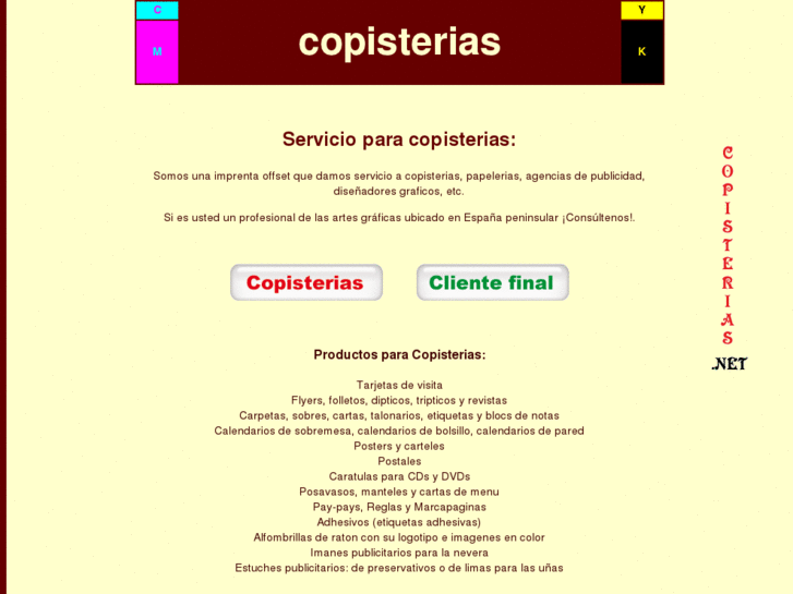 www.copisterias.net