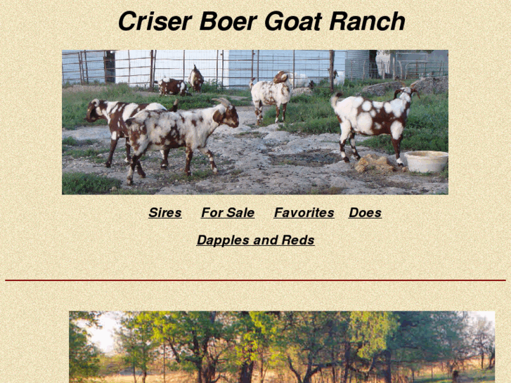 www.criserboergoatranch.com