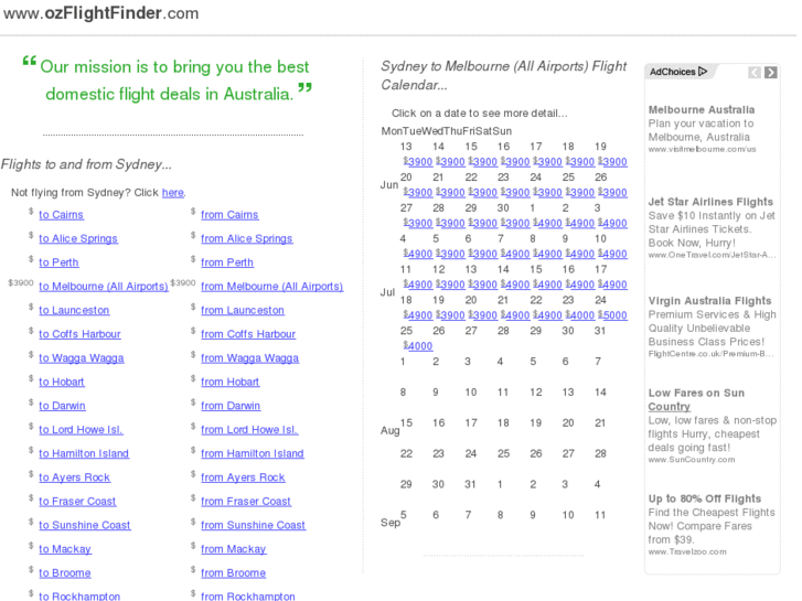 www.ozflightfinder.com