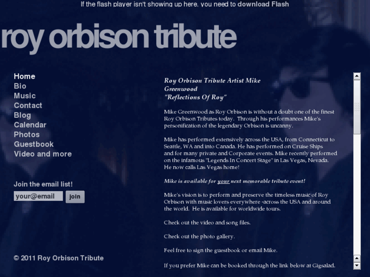 www.roy-orbison-tribute.com