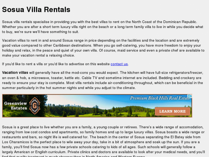 www.sosuavillarentals.com