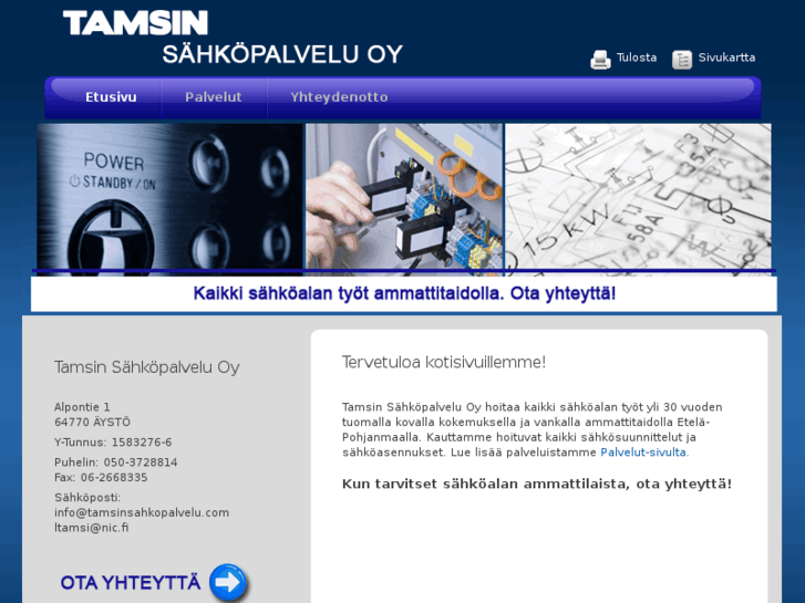 www.tamsinsahkopalvelu.com