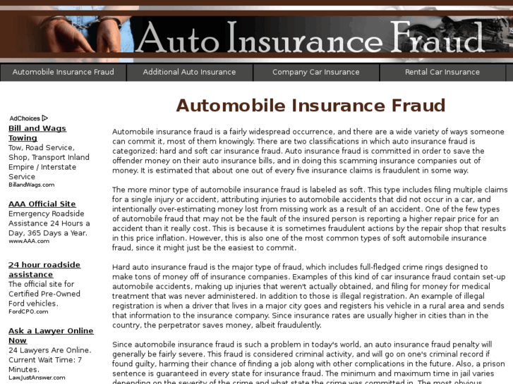 www.automobileinsurancefraud.net