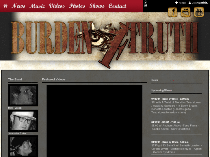 www.burdenoftruthmusic.com