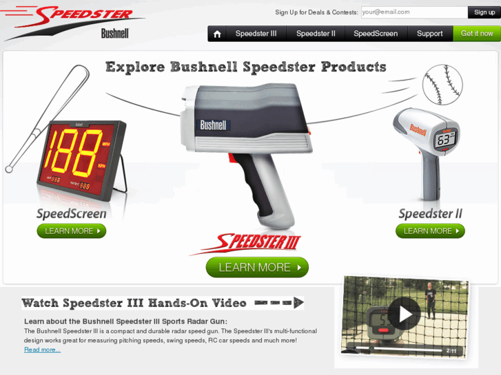 www.bushnellspeedster.com